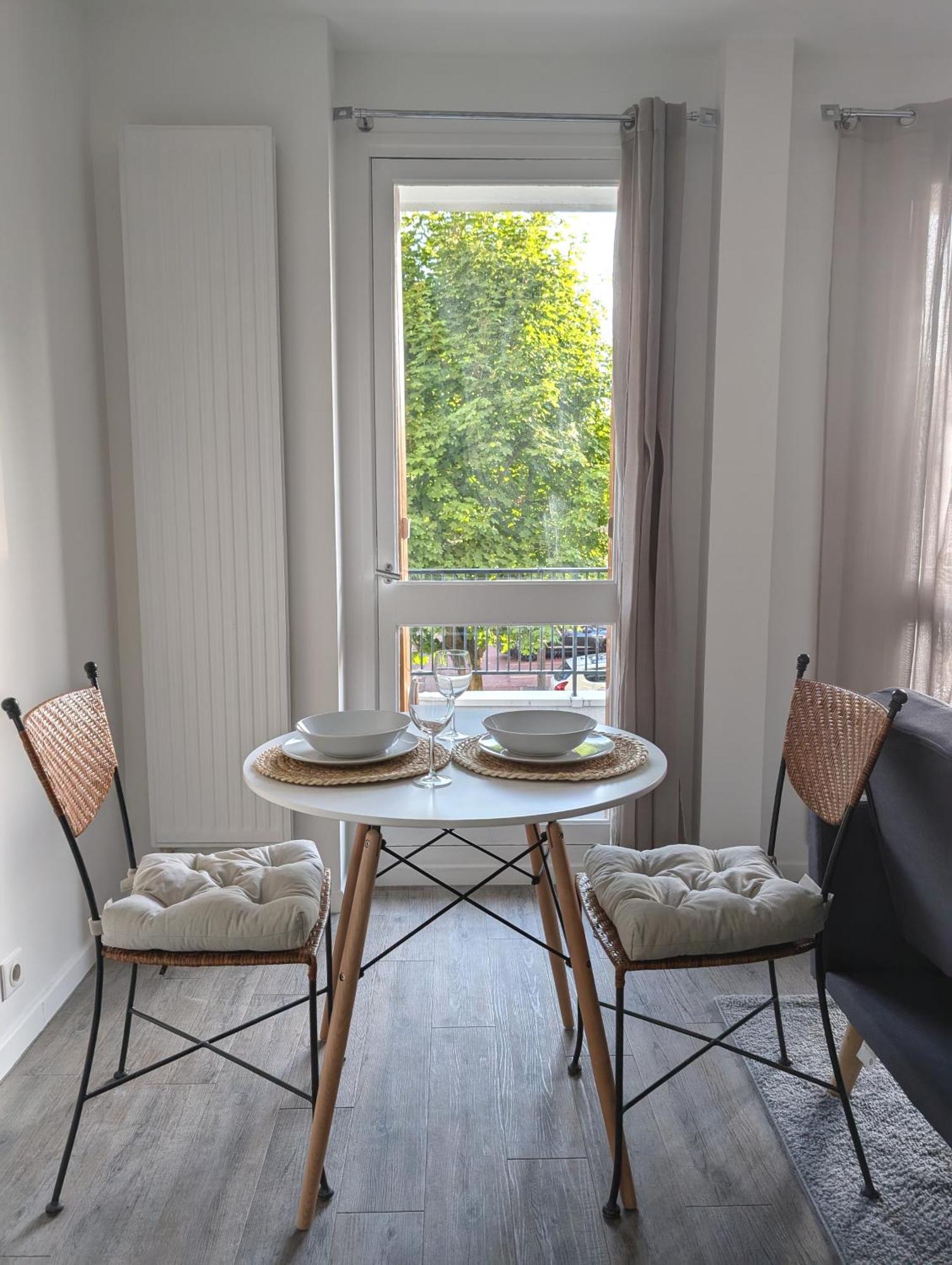 Апартаменти Evasion La Defense - Balcon & Wi-Fi, A 10 Min De Paris Курбевуа Екстер'єр фото